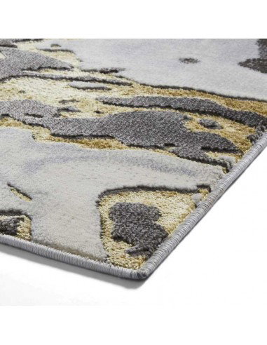 tappeto moderno Apollo GR584 Grey/Gold