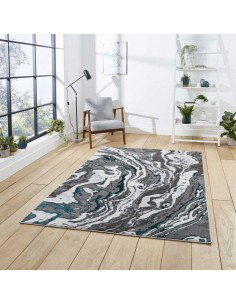tappeto moderno Apollo GR584 Grey/Green 2