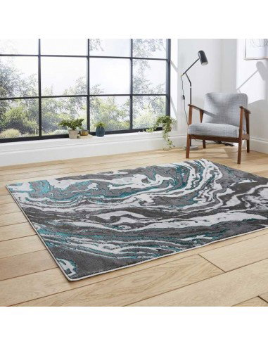 tappeto moderno Apollo GR584 Grey/Green