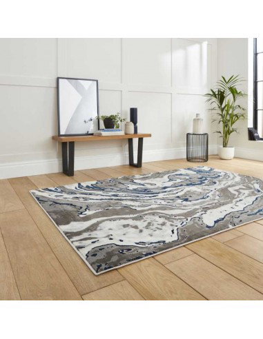 tappeto moderno Apollo GR584 Grey/Navy