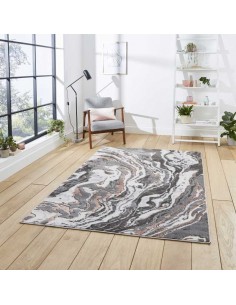 tappeto moderno Apollo GR584 Grey/Rose 2