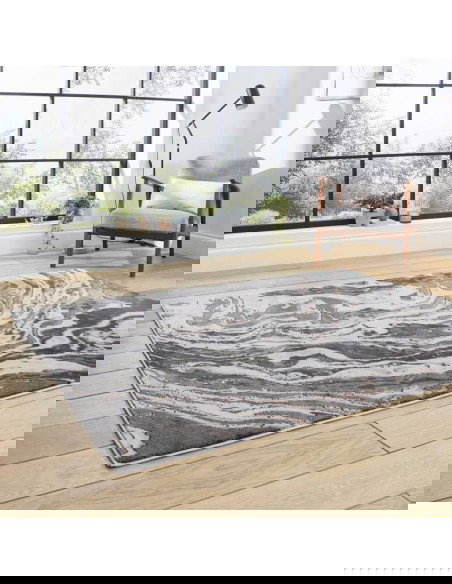 tappeto moderno Apollo GR584 Grey/Rose