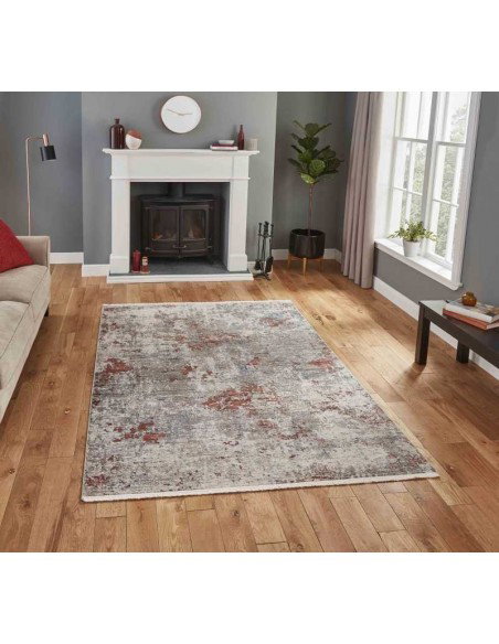 tappeto moderno Athena 18597 Grey/Terra