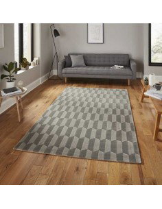 tappeto moderno Aurora 54207 Grey 2