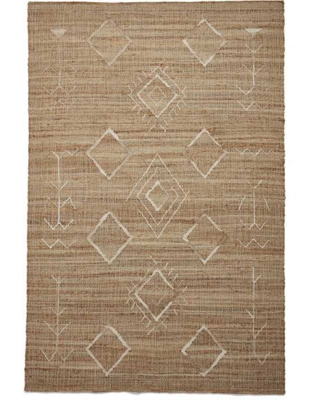 tappeto moderno Bazaar Jute 24831 Natural