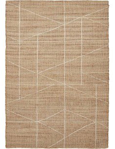 tappeto moderno Bazaar Jute 24875 Natural