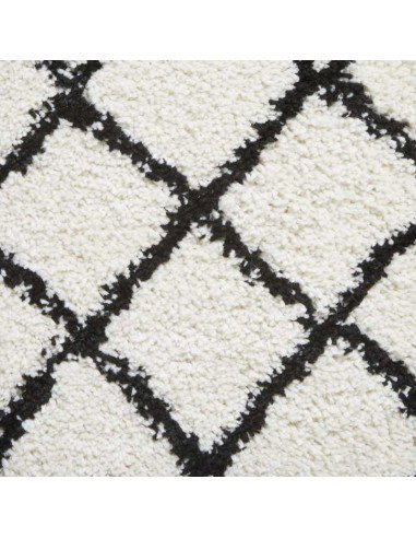 tappeto moderno Boho 7043 White/Black