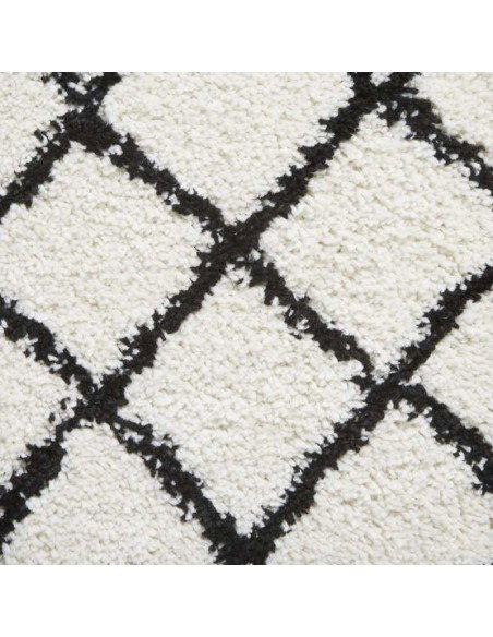 tappeto moderno Boho 7043 White/Black