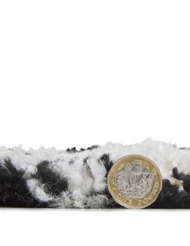 tappeto moderno Boho 7043 White/Black