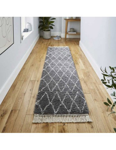 tappeto moderno Boho 8280 Grey passatoia