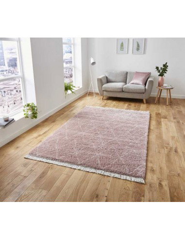 tappeto moderno Boho 8280 Rose