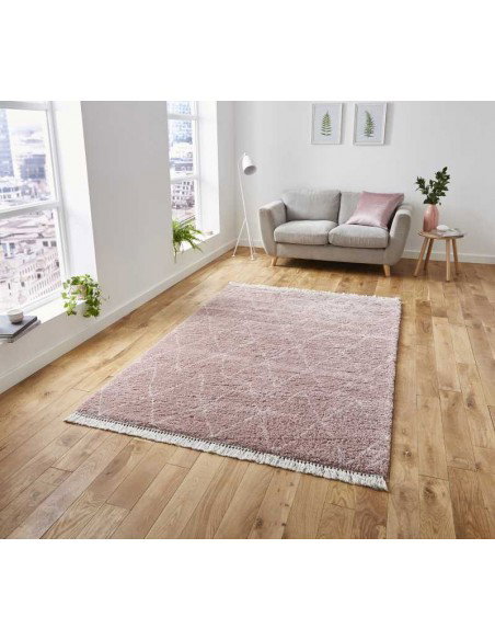 tappeto moderno Boho 8280 Rose
