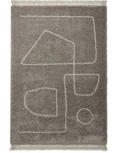tappeto moderno Boho A474 Grey/Cream