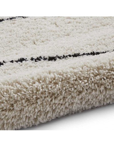 tappeto moderno Boho A474 White/Black