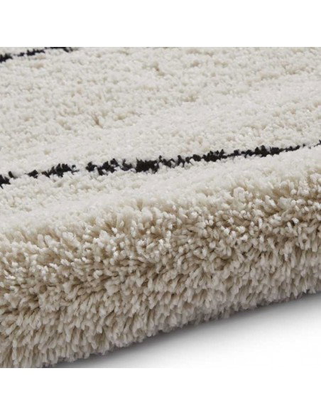 tappeto moderno Boho A474 White/Black