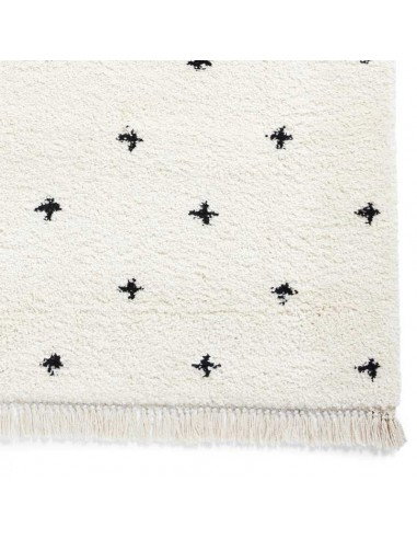 tappeto moderno Boho A475 White/Black