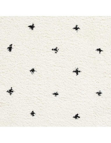 tappeto moderno Boho A475 White/Black