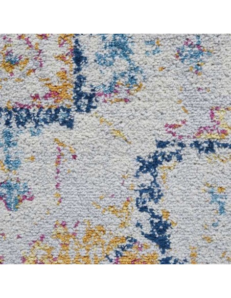 tappeto moderno Boston G0532 Blue/Fuschia