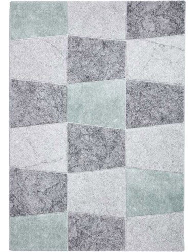 tappeto moderno Brooklyn 22192 Grey/Green