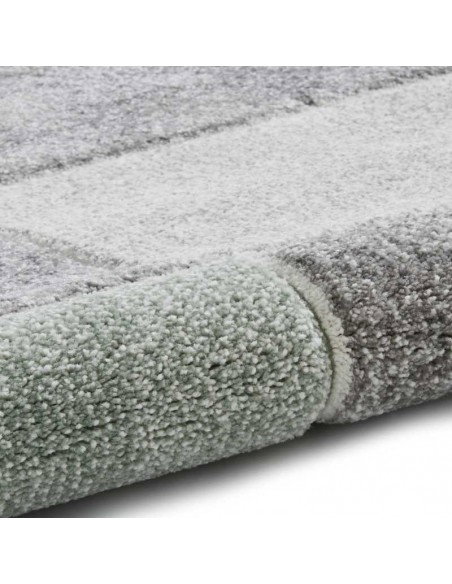 tappeto moderno Brooklyn 22192 Grey/Green