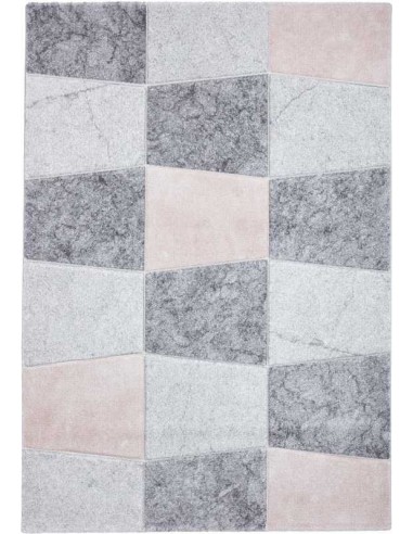 tappeto moderno Brooklyn 22192 Grey/Rose