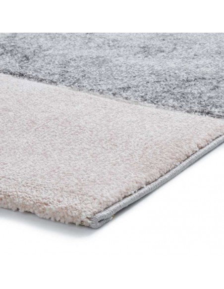 tappeto moderno Brooklyn 22192 Grey/Rose