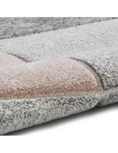 tappeto moderno Brooklyn 22192 Grey/Rose