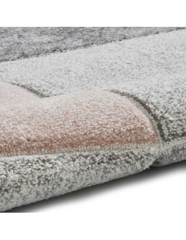 tappeto moderno Brooklyn 22192 Grey/Rose