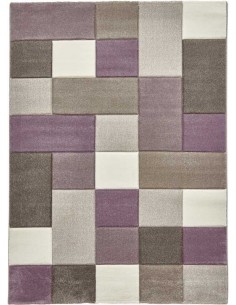 tappeto moderno Brooklyn 646 Beige/Purple
