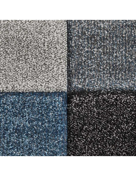 tappeto moderno Brooklyn 646 Blue/Grey passatoia