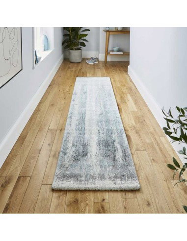 tappeto moderno Brooklyn 8595 Ivory/Blue passatoia