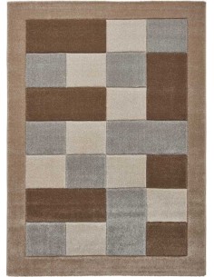 tappeto moderno Brooklyn BRK04 Beige/Grey