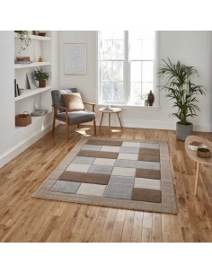 tappeto moderno Brooklyn BRK04 Beige/Grey 2