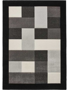tappeto moderno Brooklyn BRK04 Black/Grey