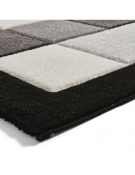 Tappeto Brooklyn Brk04 Black/Grey Passatoia