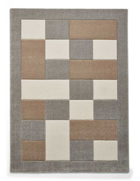 tappeto moderno Brooklyn BRK04 Grey/Beige