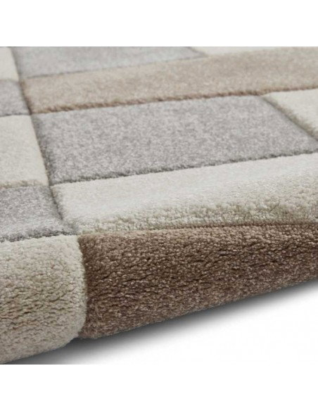 tappeto moderno Brooklyn BRK04 Grey/Beige