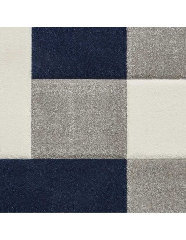 Tappeto Brooklyn Brk04 Grey/Navy Passatoia