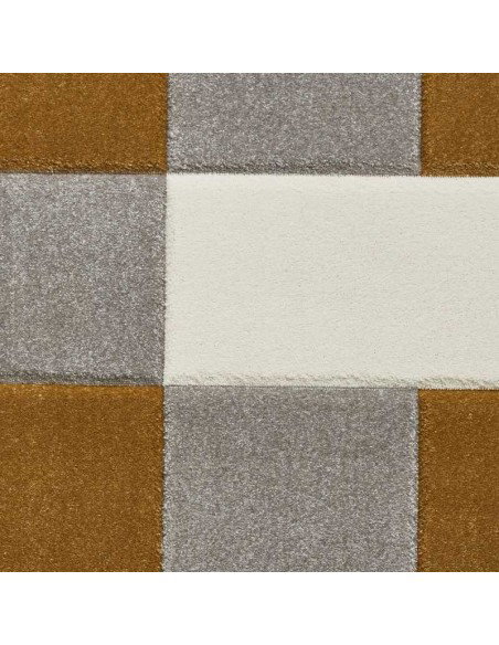 tappeto moderno Brooklyn BRK04 Grey/Yellow