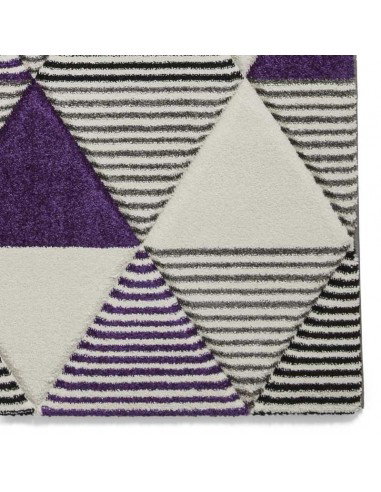 tappeto moderno Brooklyn BRK15 Grey/Purple