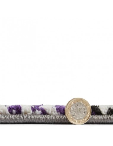 tappeto moderno Brooklyn BRK15 Grey/Purple