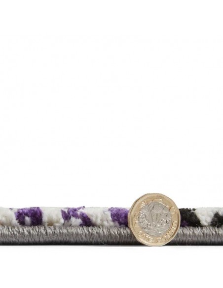 tappeto moderno Brooklyn BRK15 Grey/Purple