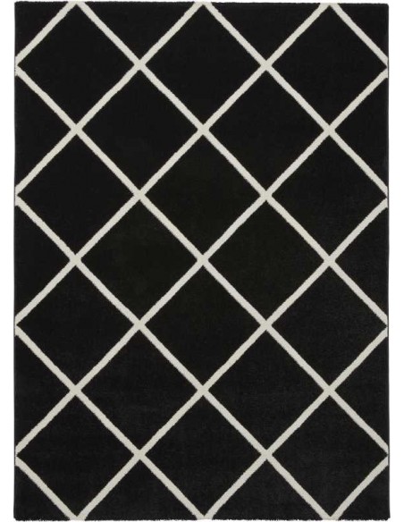 tappeto moderno Brooklyn BRK35 Black/White