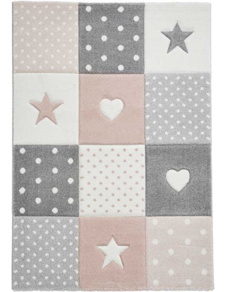 tappeto moderno Brooklyn Kids 20339 Pink