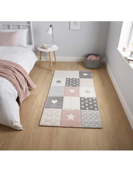 tappeto moderno Brooklyn Kids 20339 Pink