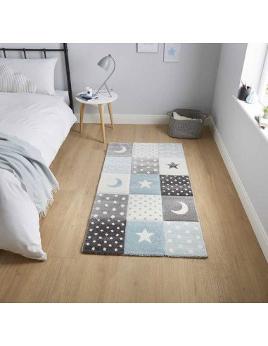 tappeto moderno Brooklyn Kids 20340 Blue