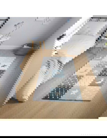 tappeto moderno Brooklyn Kids 20340 Blue