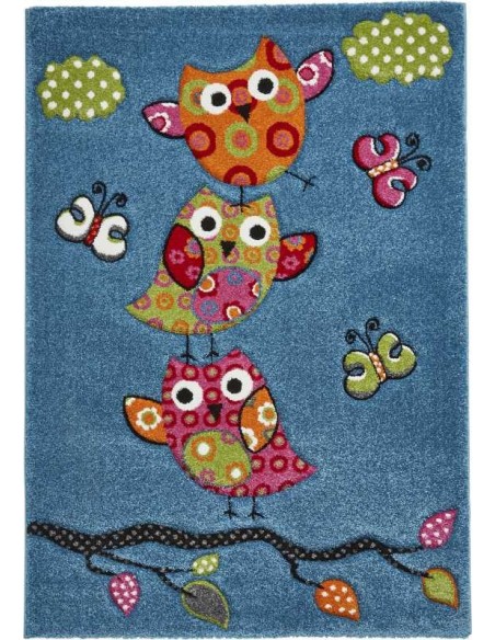 tappeto moderno Brooklyn Kids 793 Blue