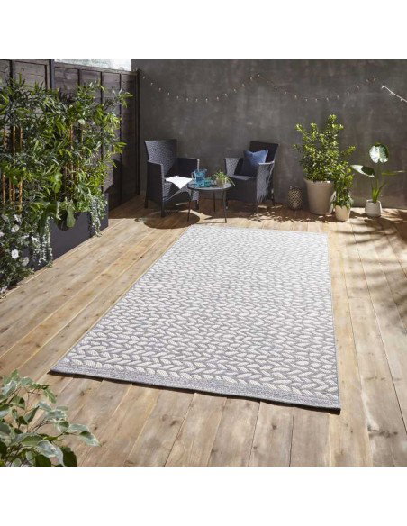 tappeto moderno Coast A055 Grey/Cream
