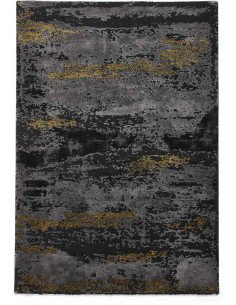 tappeto moderno Craft 19788 Black/Gold